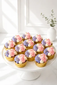 Pastel Buttercream Cupcakes | 6-Piece Set | 01