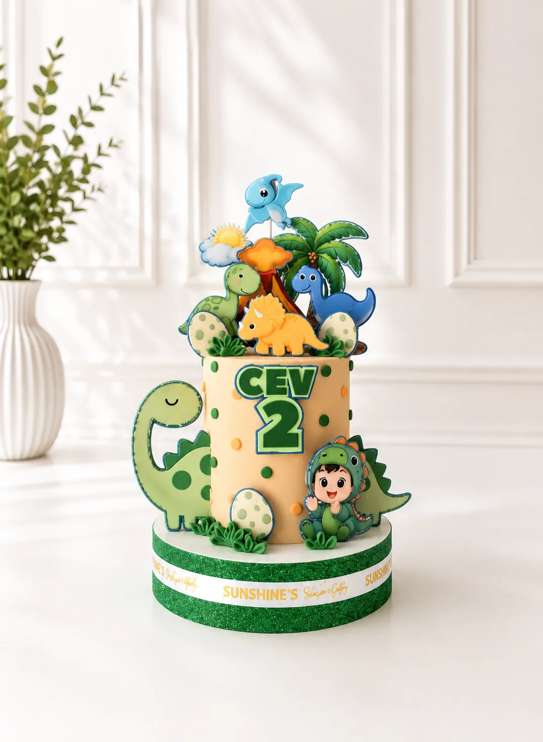 Dinosaur Birthday Cake | Jurassic World Cake | 01