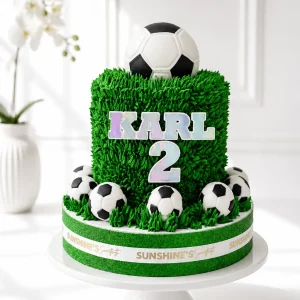 Football Birthday Cake | Soccer Theme Cake | 01