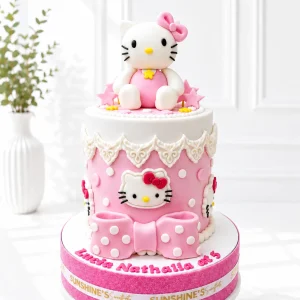 Hello Kitty Birthday Cake | Sanrio Theme Cake | 01