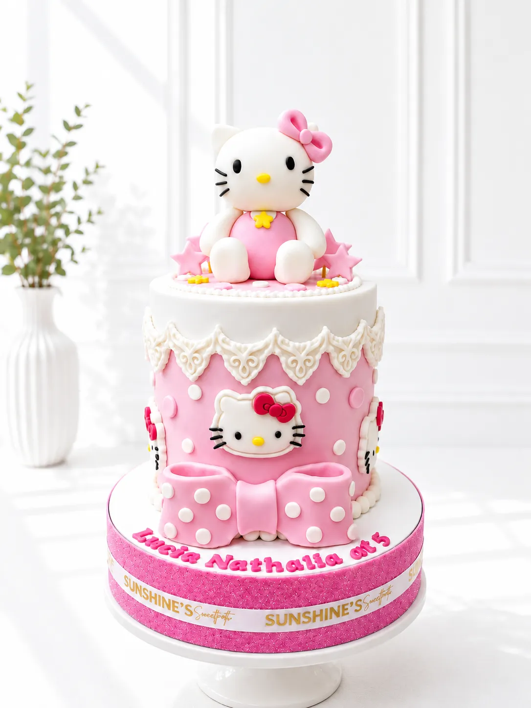 Hello Kitty Birthday Cake | Sanrio Theme Cake | 01