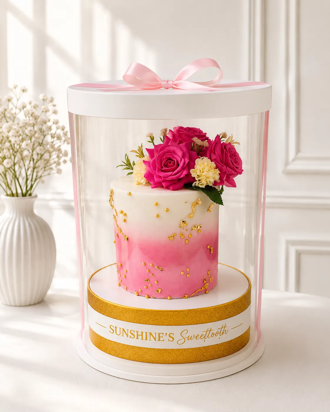 Floral Birthday Cake | Flower Cake | 01