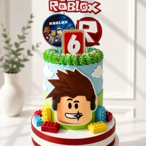 Roblox Birthday Cake | Gaming Theme Cake | 01