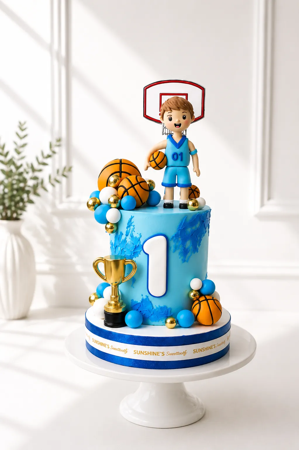 Basketball Birthday Cake | Sports Theme Cake 01