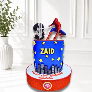 Spider-Man Birthday Cake | Superhero Theme Cake | 01