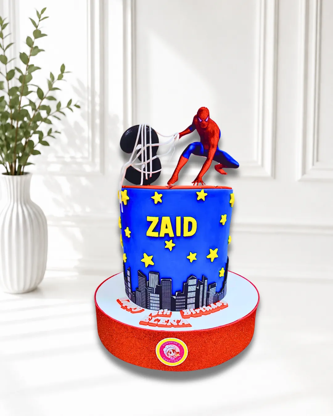 Spider-Man Birthday Cake | Superhero Theme Cake | 01