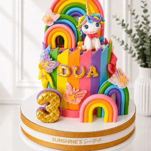 Unicorn Birthday Cake | Magical Theme Cake | 01