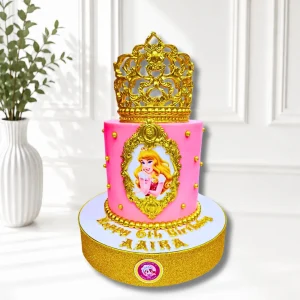 Sleeping Beauty Princess Birthday Cake | Fairytale Theme Cake | 01