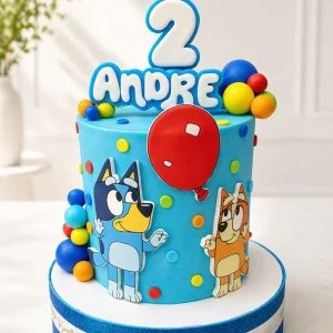 Bluey Birthday Cake | Cartoon Theme Cake | 01