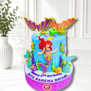 Ariel Mermaid Birthday Cake | Under the Sea Cake | 01