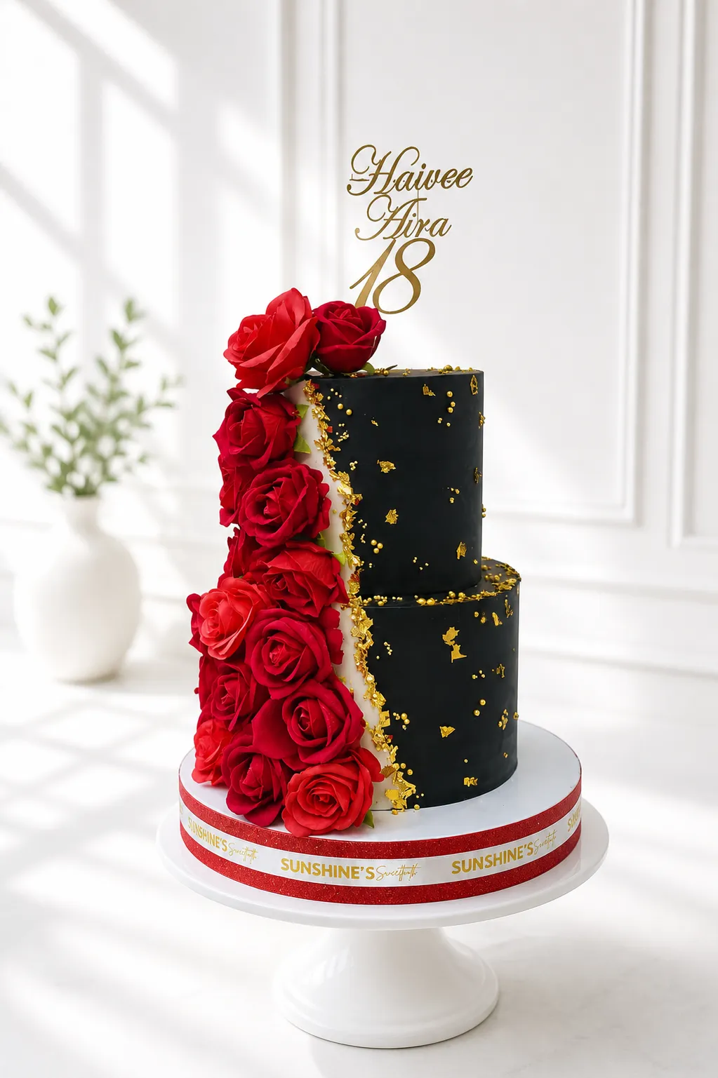 2-Tier Elegant Debut Cake | 18th Birthday Cake | 02