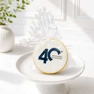 Corporate Logo Cookies | Branded Sugar Cookies | 6-Piece Cookie Set | 03