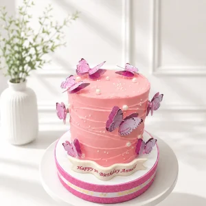Fairy Birthday Cake | Floral Butterfly Cake | 10