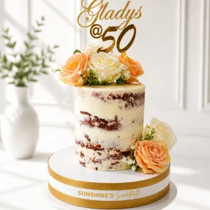 Floral Birthday Cake | Flower Cake | 10