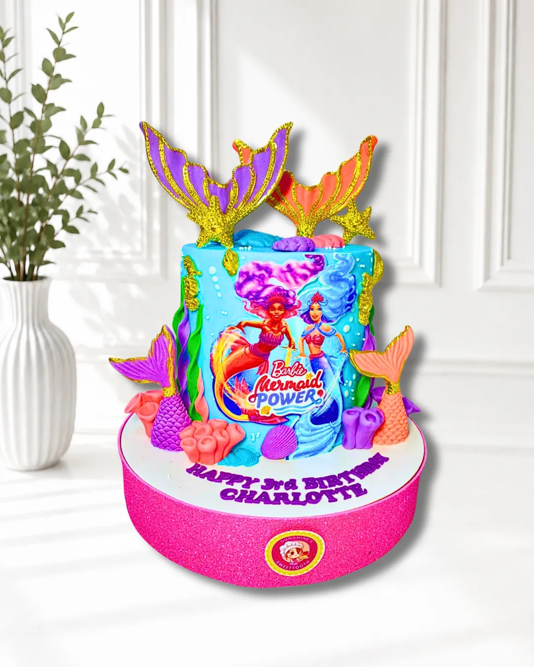 Barbie Mermaid Birthday Cake | Under the Sea Cake | 01