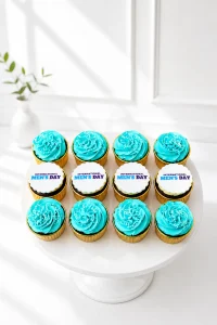 International Men's Day Cupcakes | 6-Piece Set | 01