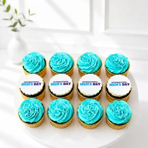 International Men's Day Cupcakes | 6-Piece Set | 01