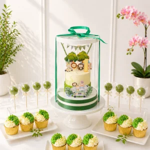 Safari Animals Birthday Cake Set | Jungle Theme Cake Set | 04
