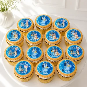 Bluey Cupcakes | 6-Piece Set | 01