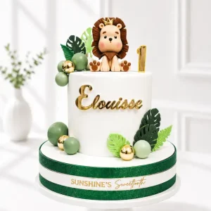 Safari Animals Birthday Cake | Jungle Cake | 11