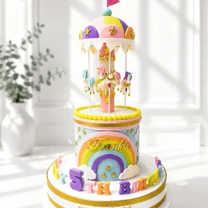 Unicorn Birthday Cake | Magical Theme Cake | 11