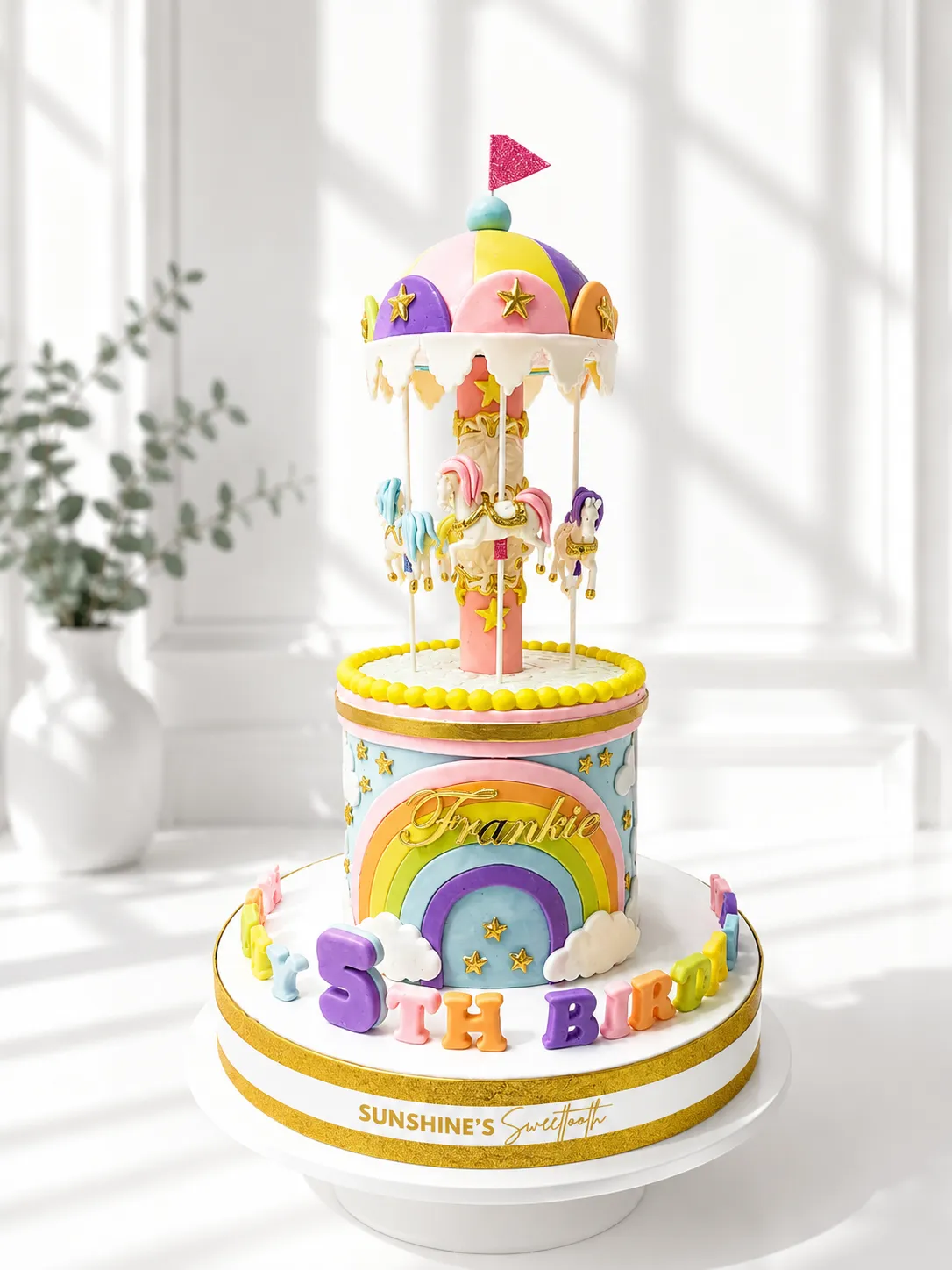 Unicorn Birthday Cake | Magical Theme Cake | 11