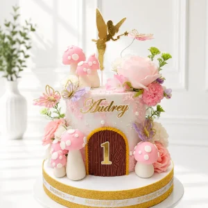 Fairy Birthday Cake | Floral Butterfly Cake | 14
