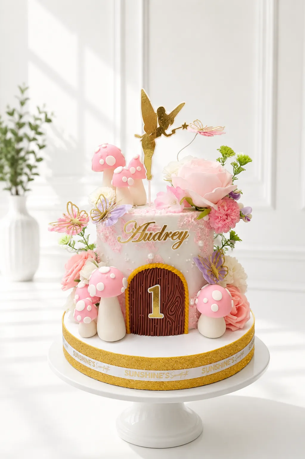 Fairy Birthday Cake | Floral Butterfly Cake | 14