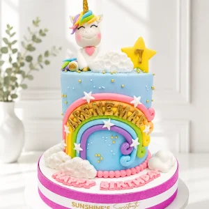 Unicorn Birthday Cake | Magical Theme Cake | 12