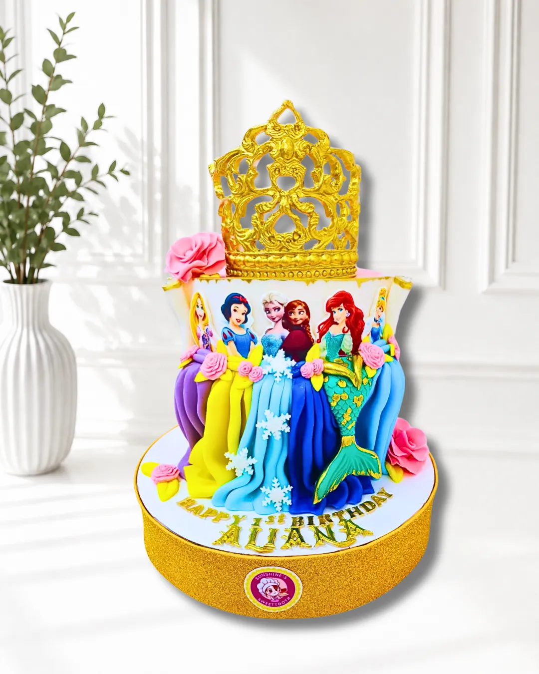 Disney Princess Birthday Cake | Fairytale Theme Cake | 02