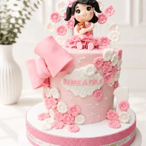 Fairy Birthday Cake | Floral Butterfly Cake | 15
