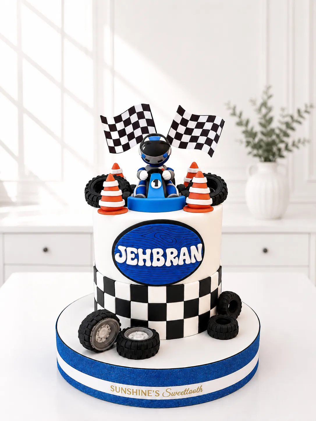 Cars Birthday Cake | Transportation Theme Cake | 00