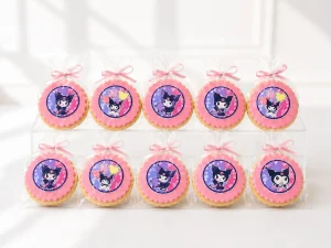 Kuromi Cookies | Character Theme Cookies | 6-Piece Cookie Set | 01
