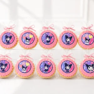 Kuromi Cookies | Character Theme Cookies | 6-Piece Cookie Set | 01