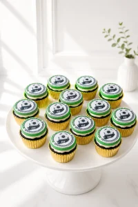 Footbal Cupcakes | 6-Piece Set | 01
