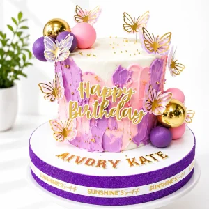 Fairy Birthday Cake | Floral Butterfly Cake | 16