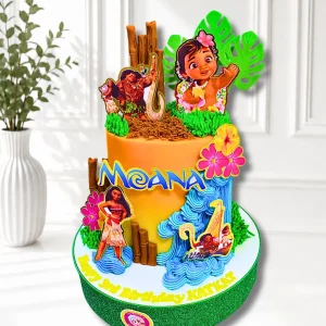 Moana Birthday Cake | Island Adventure Theme Cake | 01