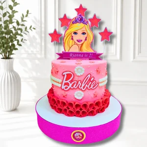 Barbie Birthday Cake | Fashion Doll Theme Cake | 01