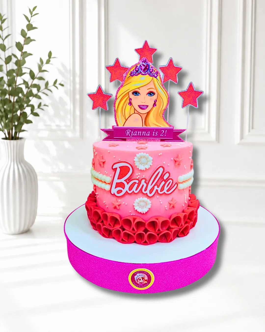 Barbie Birthday Cake | Fashion Doll Theme Cake | 01