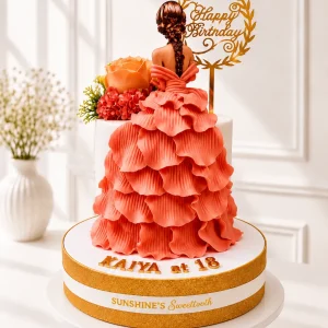 Princess Engagement Cake | Royal Elegance Cake | 01