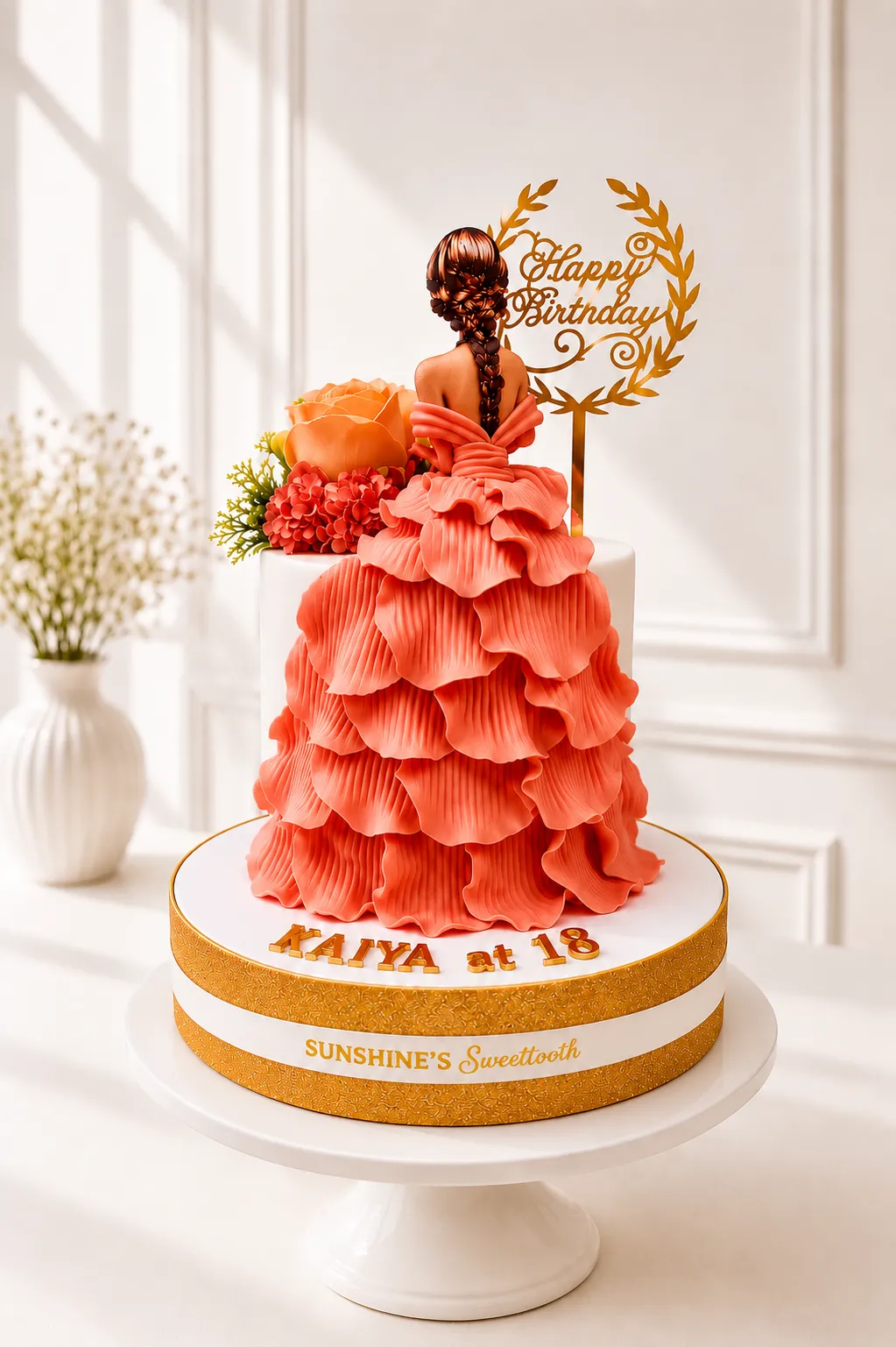 Princess Engagement Cake | Royal Elegance Cake | 01