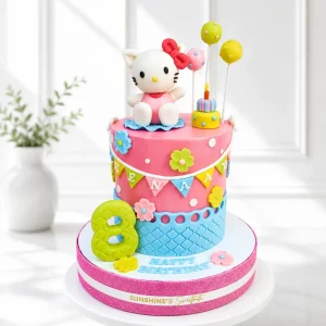 Hello Kitty Birthday Cake | Sanrio Theme Cake | 02