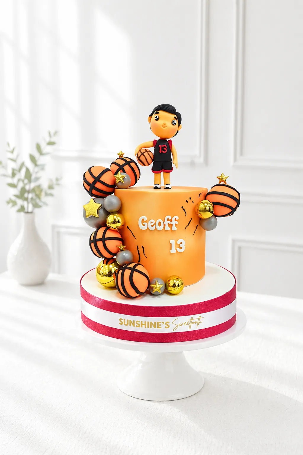 Basketball Birthday Cake | Sports Theme Cake 02