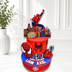 Spider-Man Birthday Cake | Superhero Theme Cake | 02