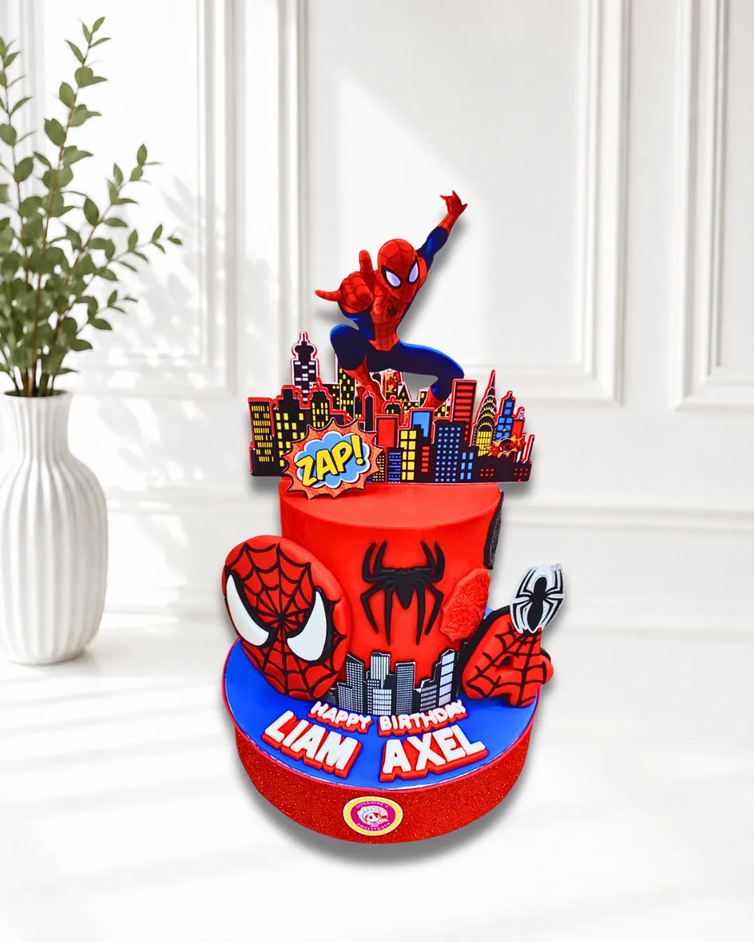 Spider-Man Birthday Cake | Superhero Theme Cake | 02