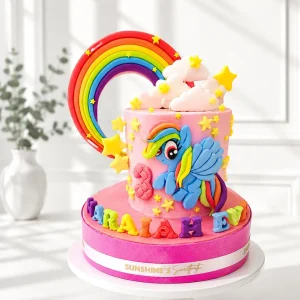 My Little Pony Birthday Cake | Pony Theme Cake | 01