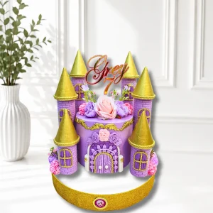 Castle Princess Birthday Cake | Fairytale Theme Cake | 01