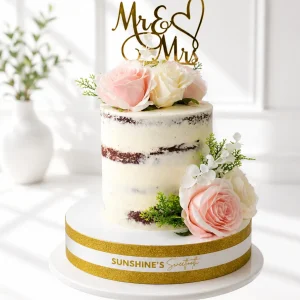 Elegant Wedding Cake | Engagement & Anniversary Cake | 02