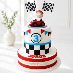 Formula 1 Birthday Cake | F1 Race Car Cake | 03