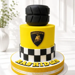 Lamborghini Birthday Cake | Supercar Theme Cake | 01